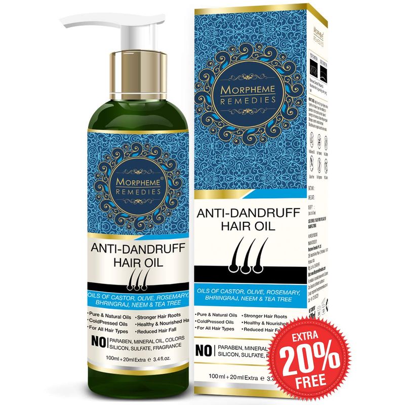 Morpheme Remedies Anti Dandruff Hair Oil At Nykaa Com