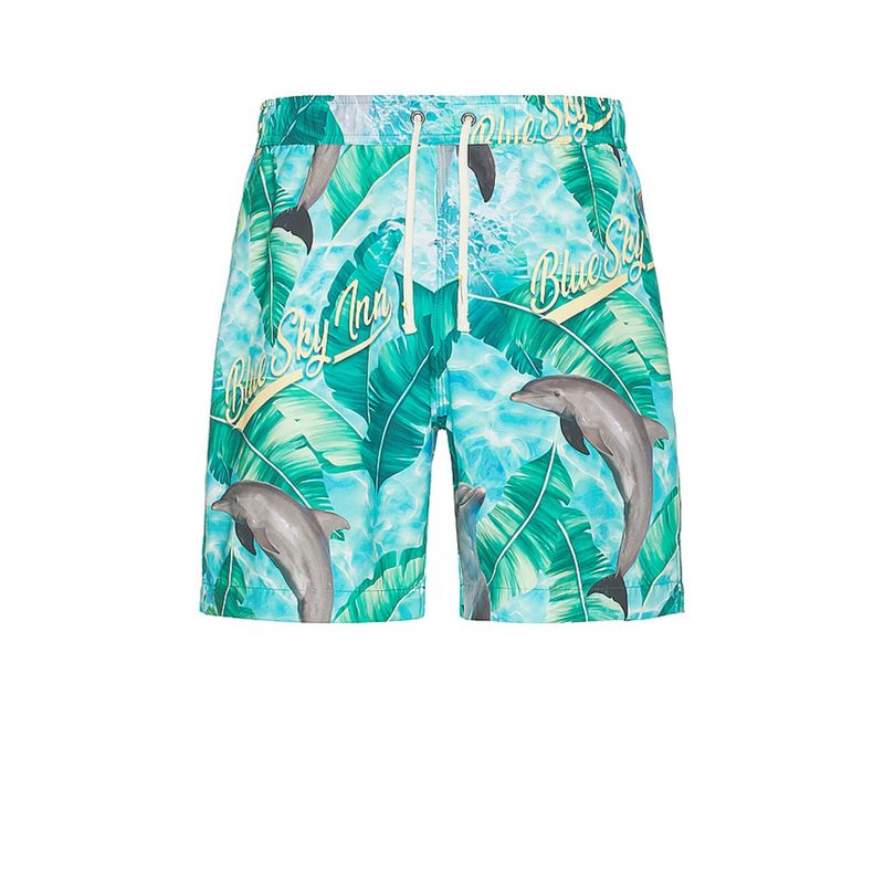 Blue Sky Inn Dolphin Swim Trunks (L)