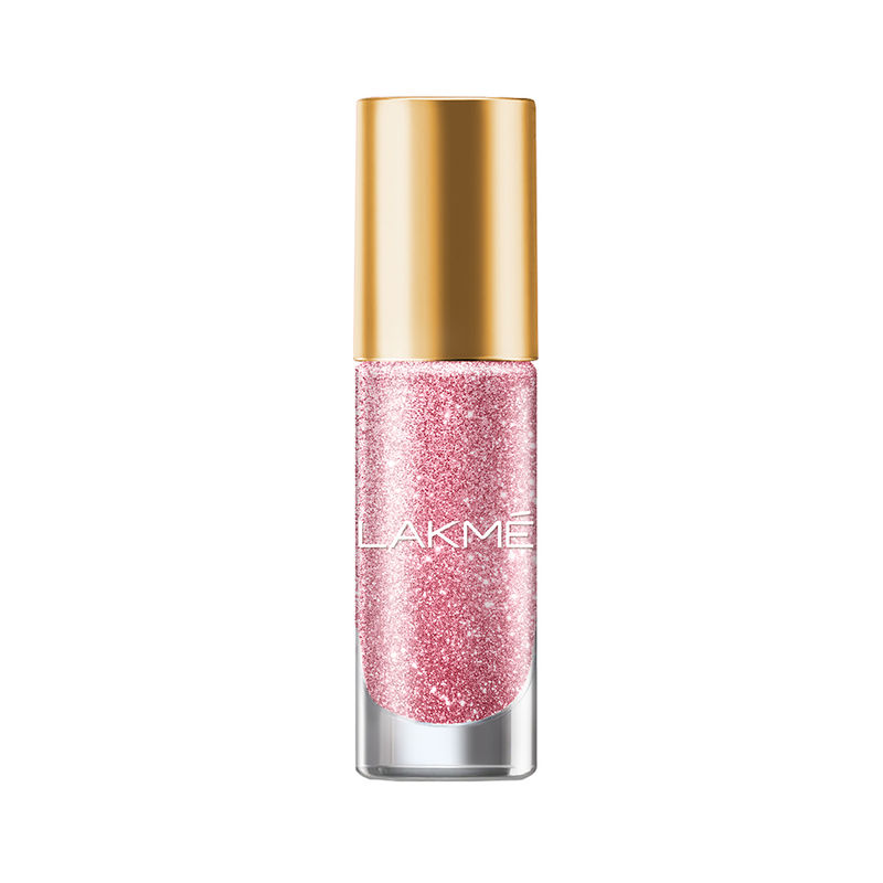 Lakme Glitterati Collection Nail Polish - Blushing Pink