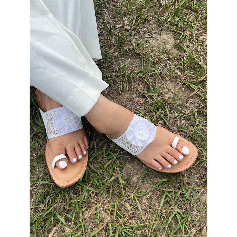 Sandalwali Womens Lovena Square Toe Flats (EURO 36)