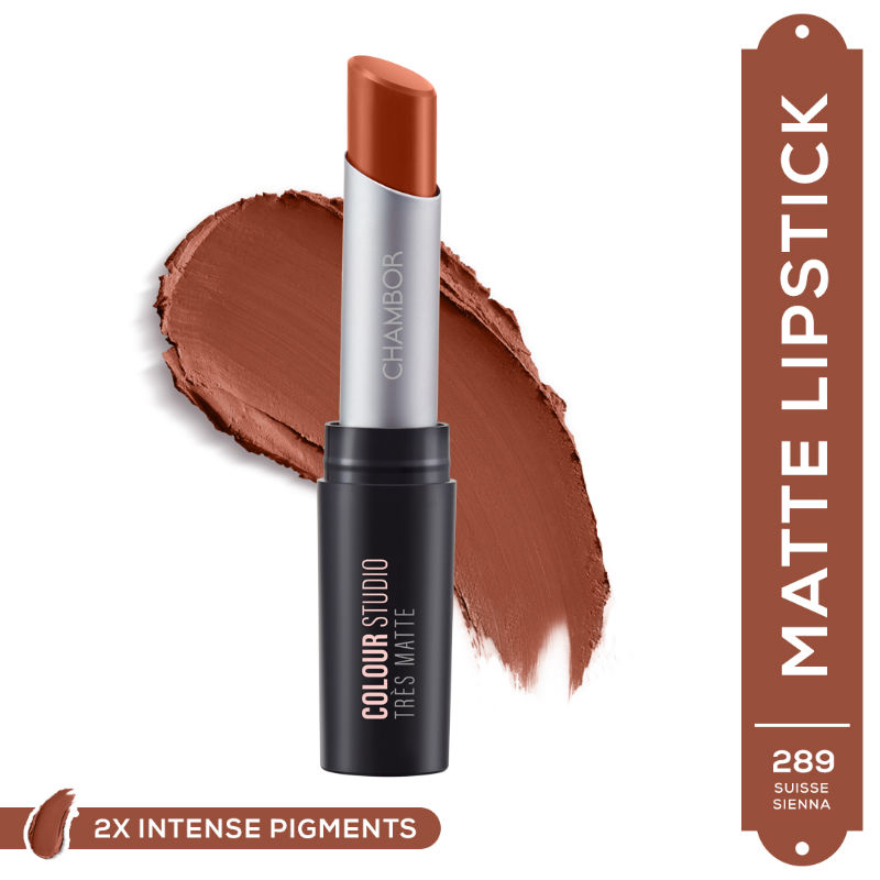 Chambor Très Matte Lipstick Suisse Sienna 289 Buy Chambor Très Matte
