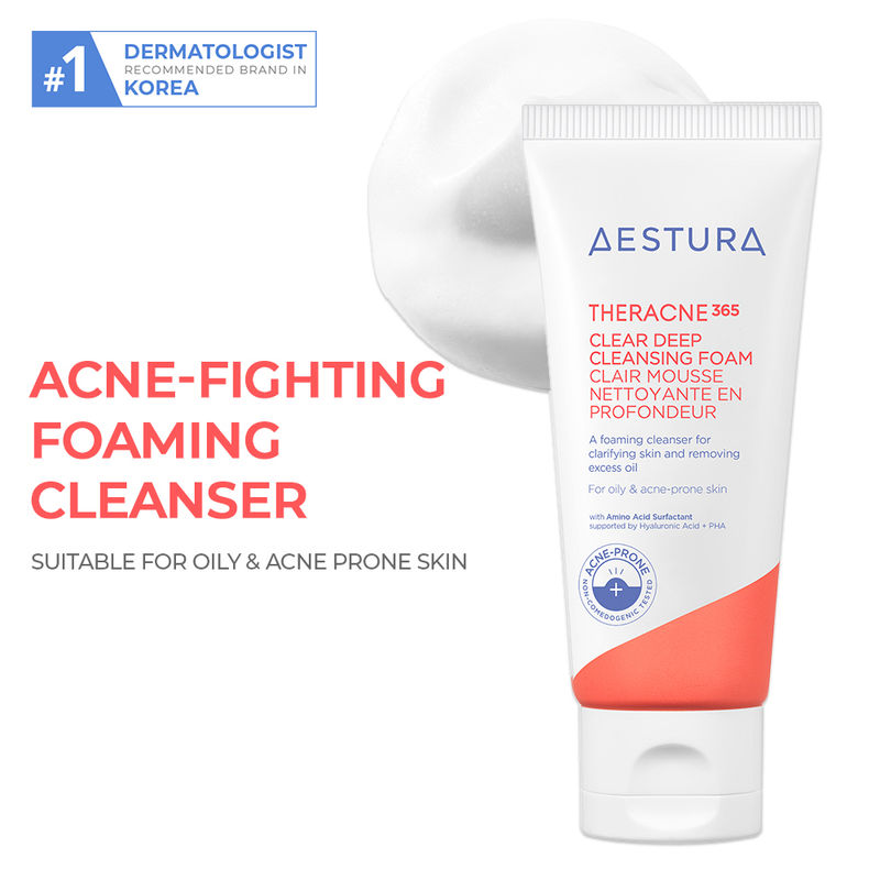 Aestura Theracne365 Clear Deep Cleansing Foam