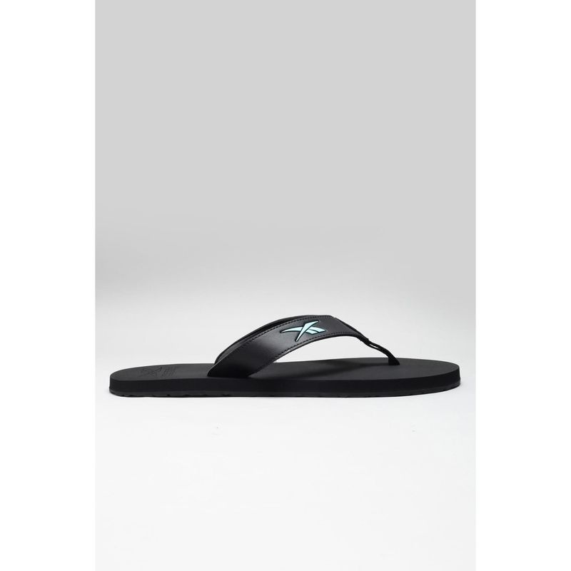 Reebok Union Men Black Flipflops (UK 6)