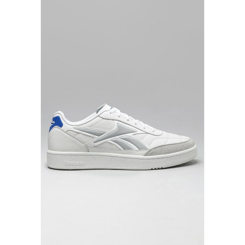 Reebok CLUB C HALO Men White Sneakers (UK 8)