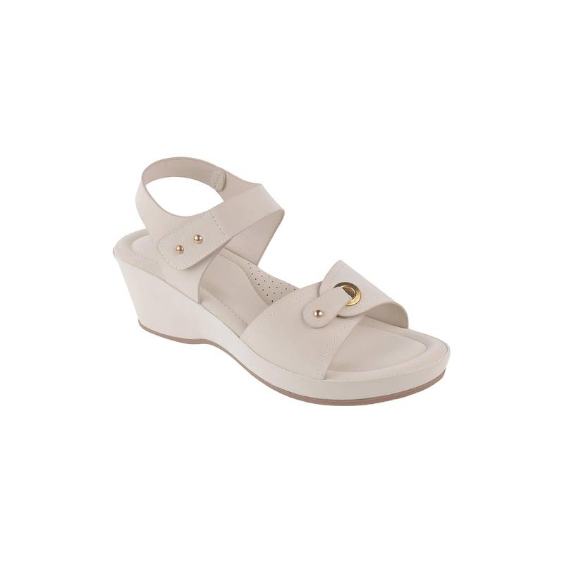 Catwalk Women Wedges Heels - Beige (UK 5)