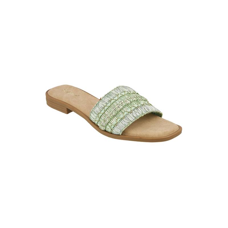 Catwalk Women Slip-On Flats - Green (UK 5)