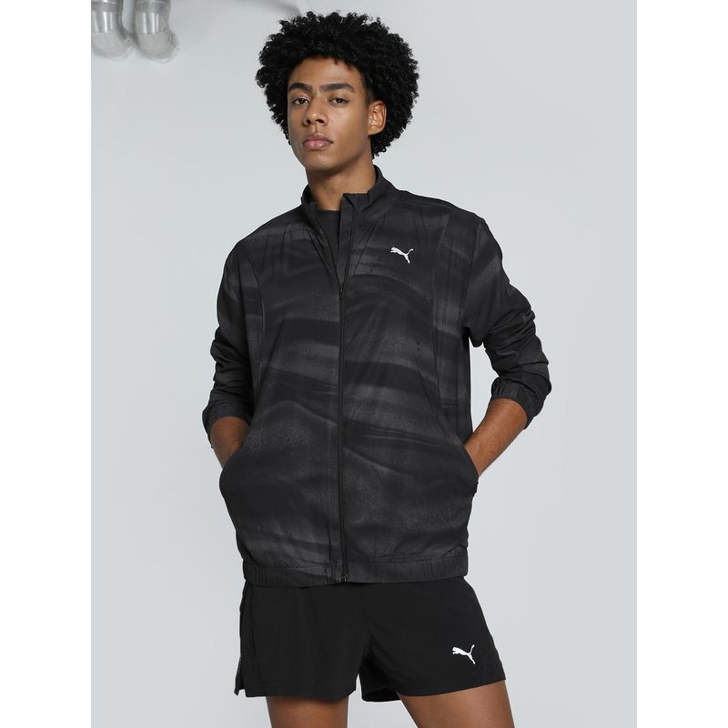 Puma Run Velocity Aop Men's Black Bomber (S)