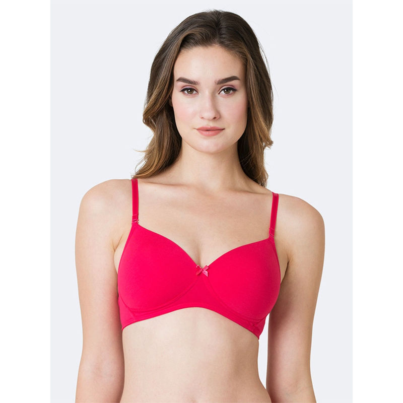 Van Heusen Women Anti Bacterial & Wireless Bra Bright Rose Buy Van