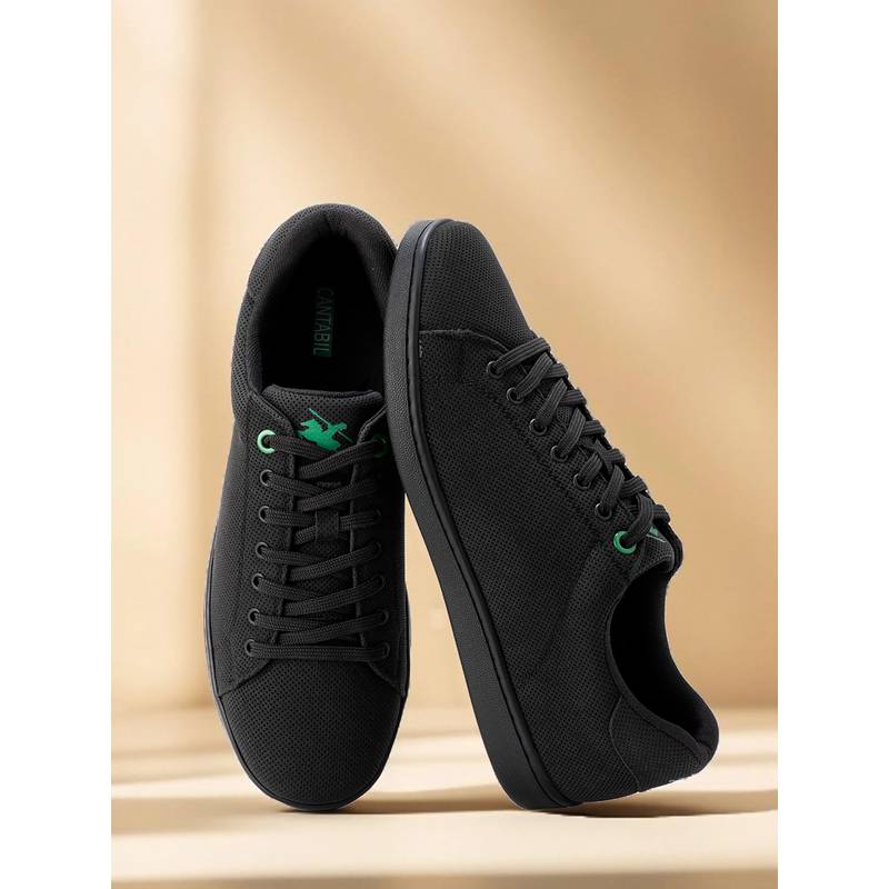Cantabil Black Casual Sneakers For Men (UK 6)
