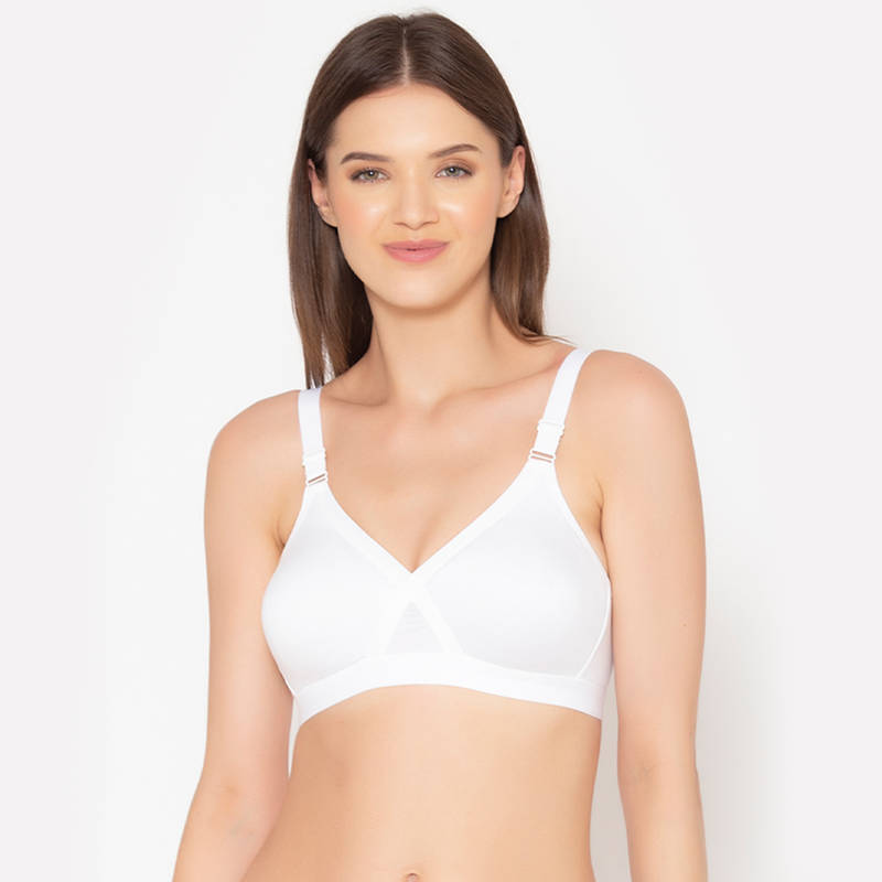 Groversons Paris Beauty X frame Cotton Rich Support Ultra Stretch M Frame Bra (38D)