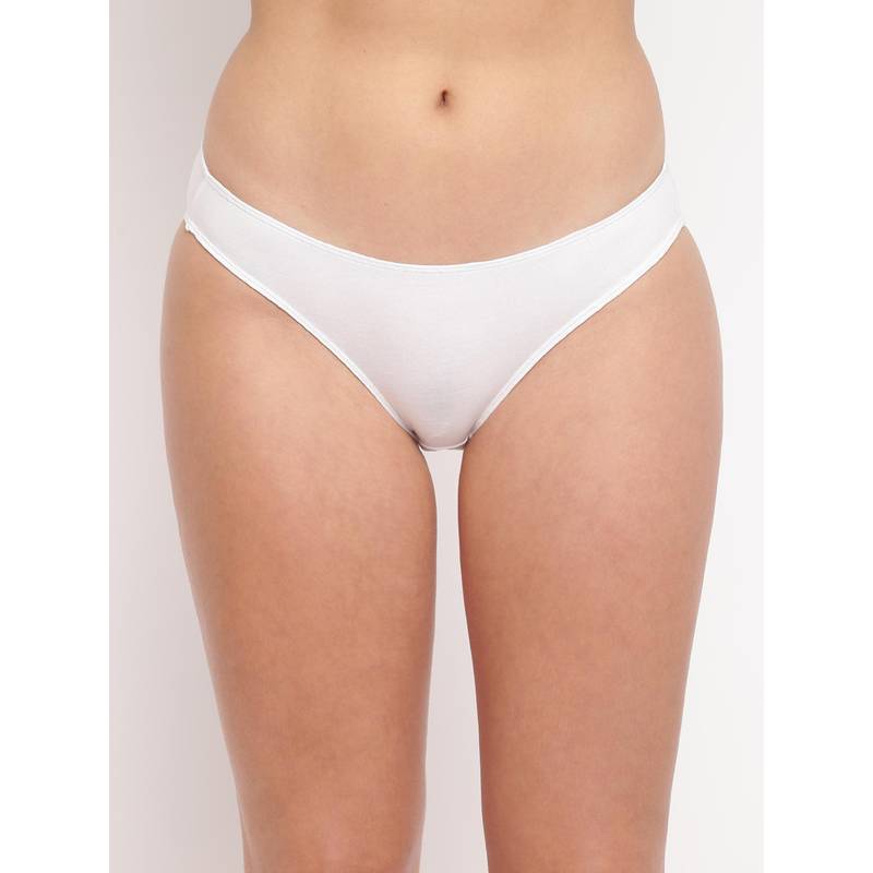 BASIICS by La Intimo White Grace Well Bikini (2XL)