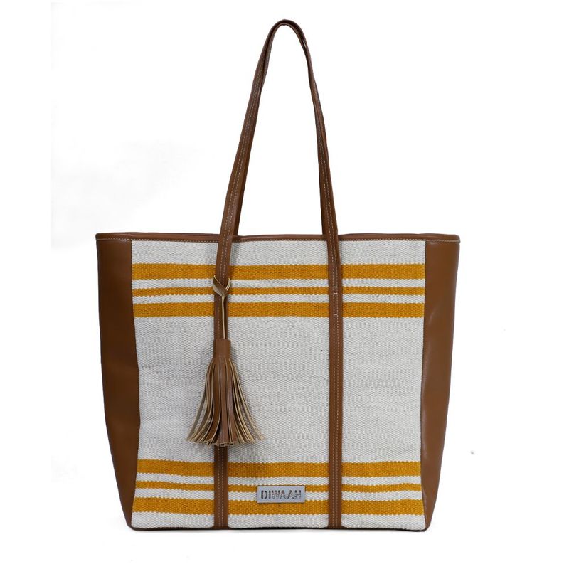 Buy Diwaah Multi color Cotton Tote Bags Online