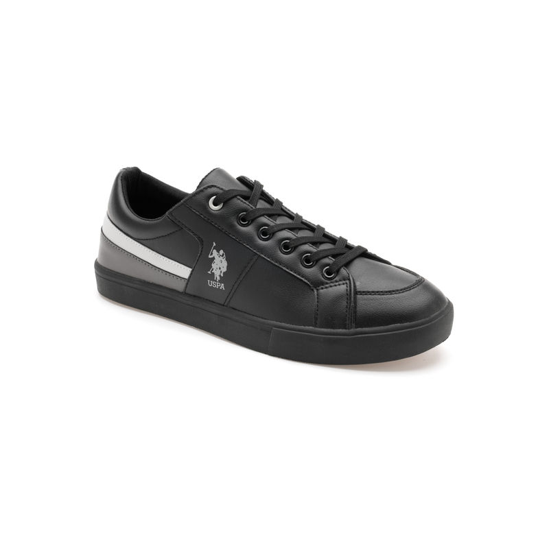 U.S. POLO ASSN. Men CLARKIN 5.0 Sneakers Black (UK 6)