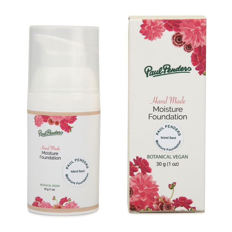Paul Penders Botanical Vegan Moisture Foundation - Island Sand