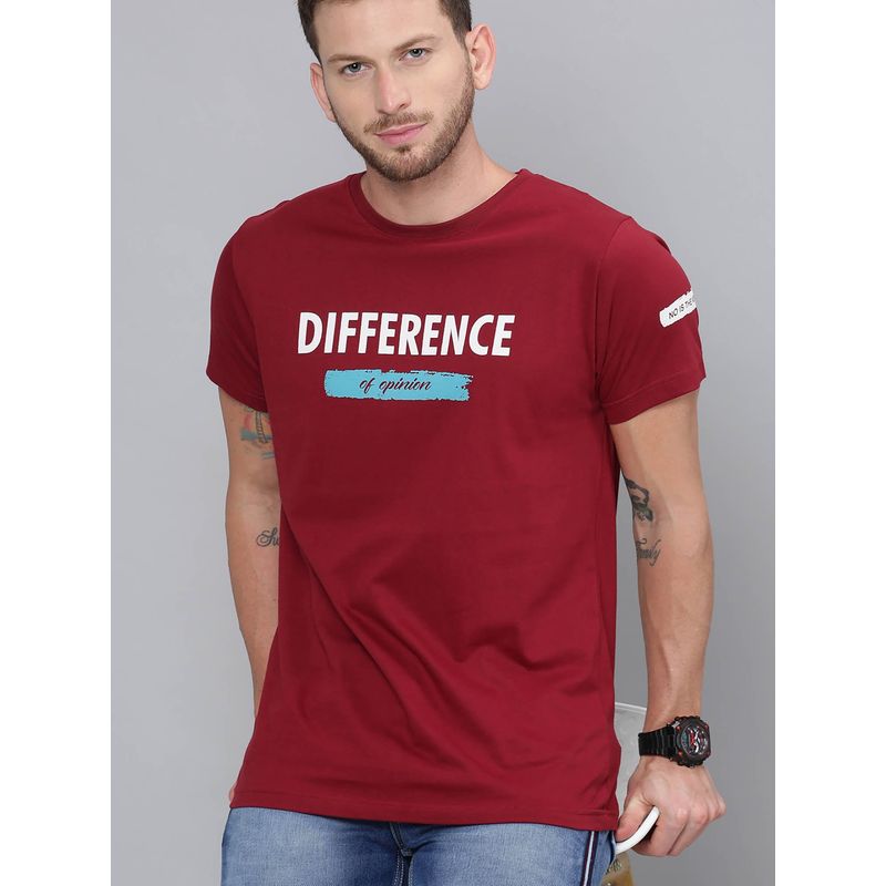Difference of Opinion Printed T-Shirt (S)