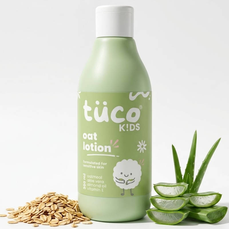 TuCo Kids Body Lotion, Ages 3-15 - Aloe & Almond