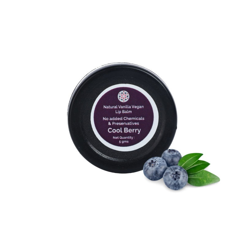 Chilife Natural Vegan Lip Balm - Vanilla Cool Berry