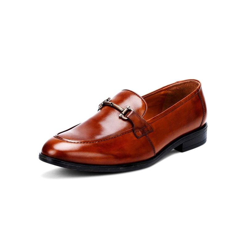 Churchill & Company Tan European Leather Slip On Formal Shoe (UK 6)
