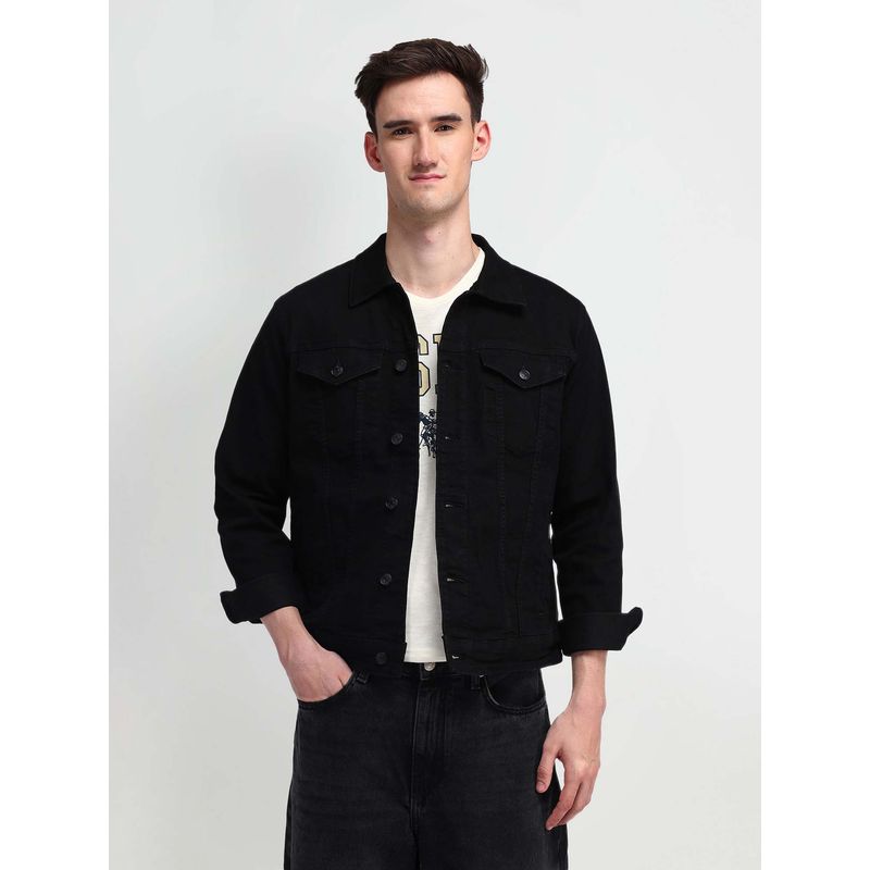 U.S. POLO ASSN. Solid Spread Collar Jacket (3XL)