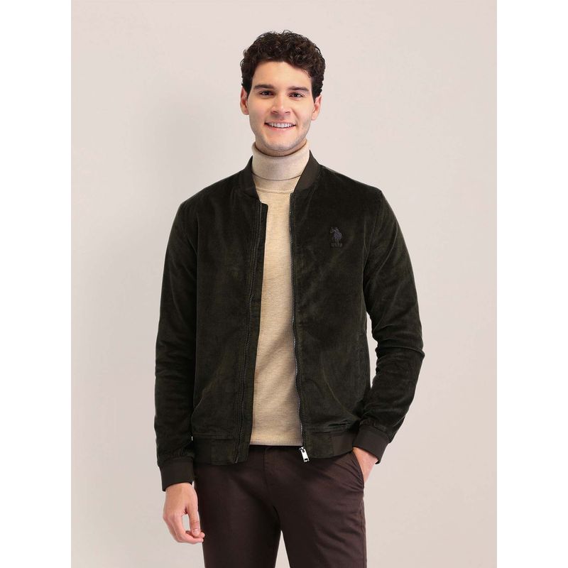 U.S. POLO ASSN. Textured Regular Fit Jacket (XL)