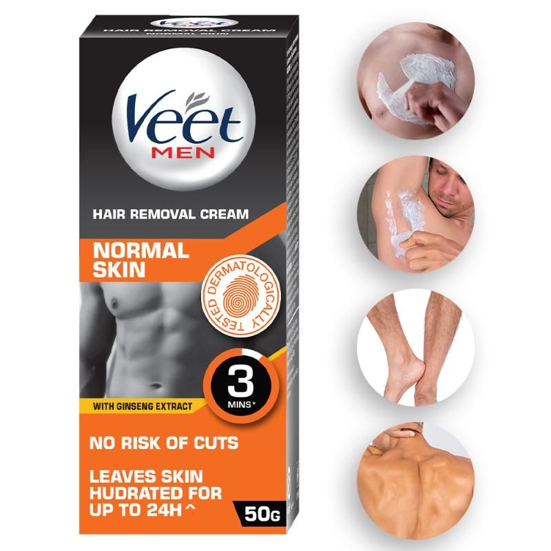Veet Hair Removal Cream For Men - Normal Skin