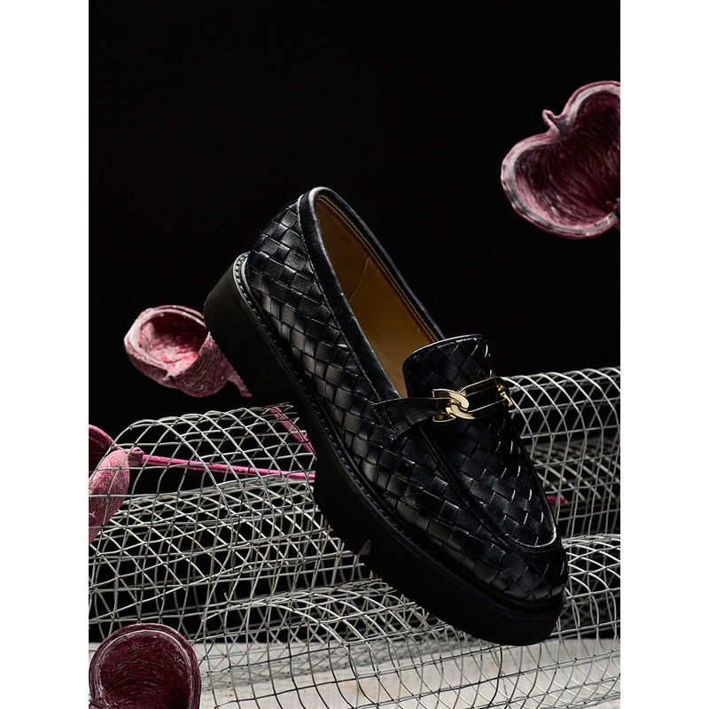 Heel Your Sole Autumn Black Loafer (EURO 39)