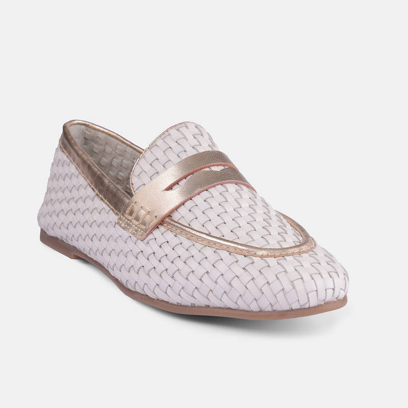 Heel Your Sole Miso White Loafer (EURO 36)