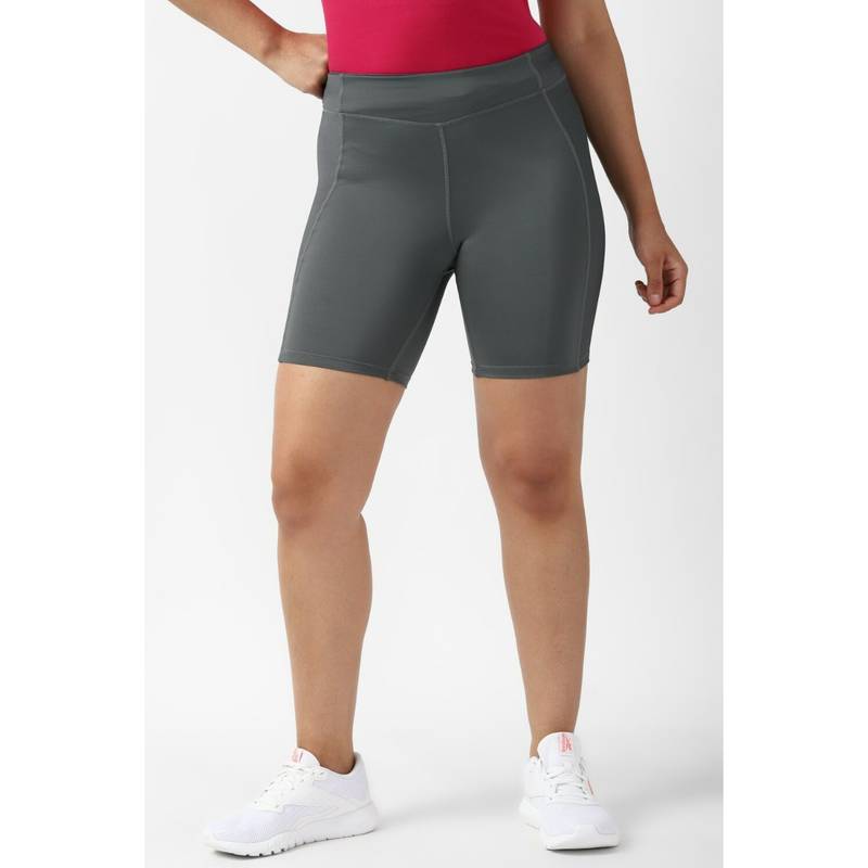Reebok Womens Yoga Hr Rib Shorts (S)