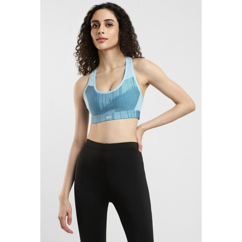 Reebok Womens Ts Lux Per Racer Bra Aop (XS)
