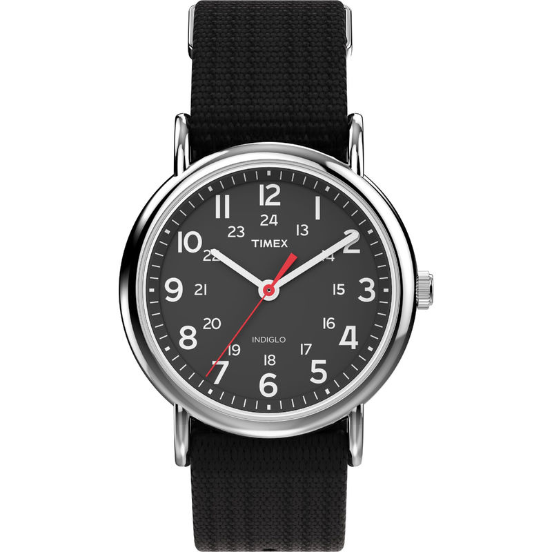 Timex Weekender 38 Mm – Orologio Unisex Con Quadrante Gamecocks South Carolina, Cinturino In Tessuto Nero Intercambiabile, Impermeabile 30 M