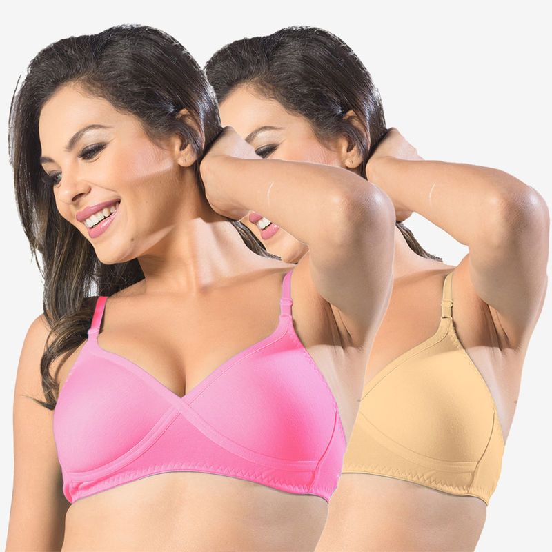 Sonari Violet Non Padded T-Shirt Bra - Multi-Color (32B)