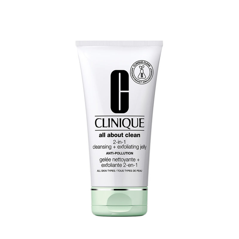 Clinique All About Clean 2-in-1 Cleansing + Exfoliating Jelly Anti-pollution