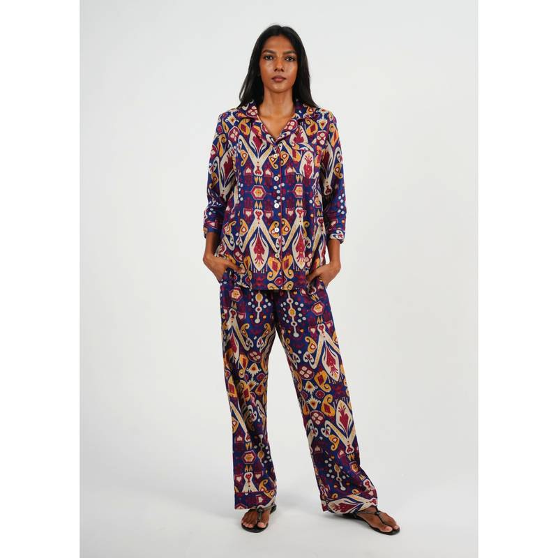 Azurina Majorelle Bazaar PJ Set (XS)