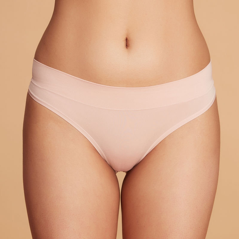 Nykd by Nykaa 4 Way Stretch Bikini Panty - Nyp341 - Rose (L)