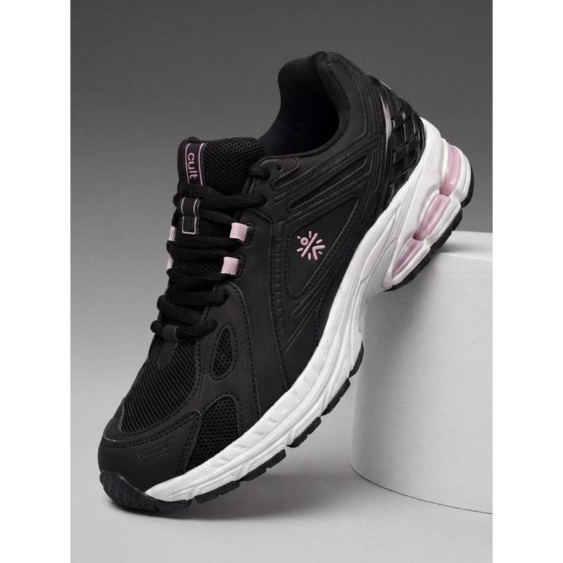 CULT Women'S Glidesync Black Sneakers (UK 6)