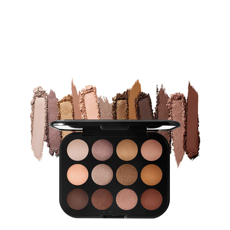M.A.C Connect In Colour Eye Shadow Palette X12 - Unfiltered Nudes