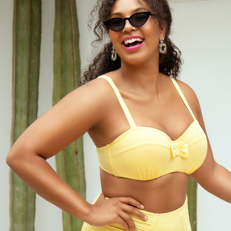 Parfait Vivien Balconette Bikini Top Style Number-S8162 - Yellow (32D)