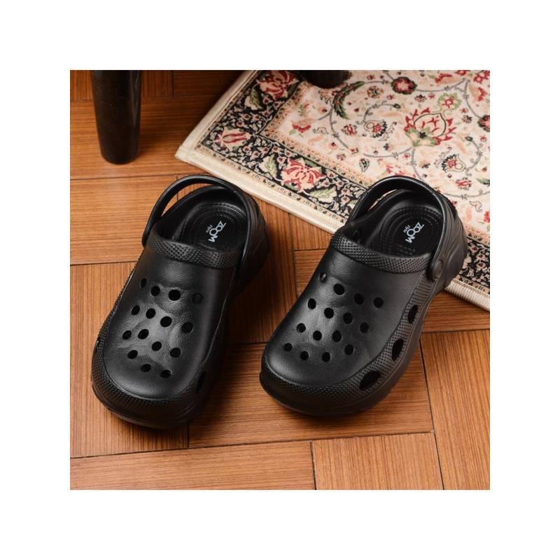 Zoom Shoes Women Black Ultra Soft Comfortable Waterproof Daily Clogs (EURO 37)