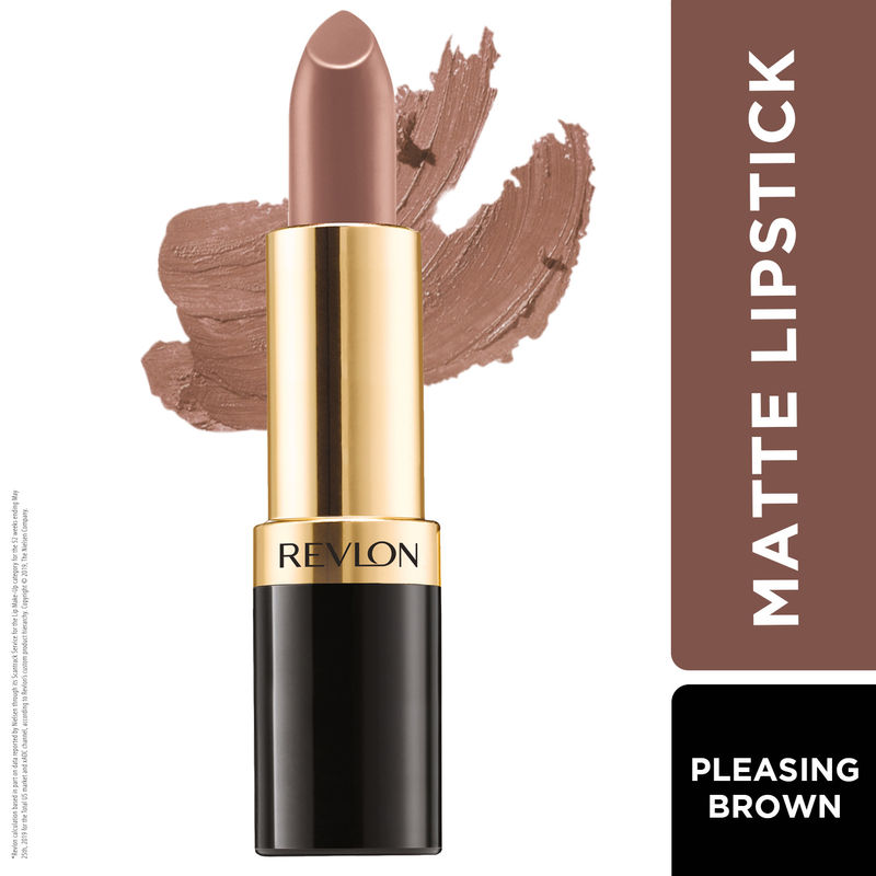 Revlon Super Lustrous Bold Matte Lipstick - Pleasing Brown