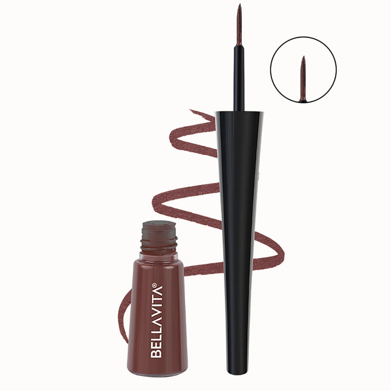 Bella Vita Organic Intense Drama Waterproof Eyeliner - Brown
