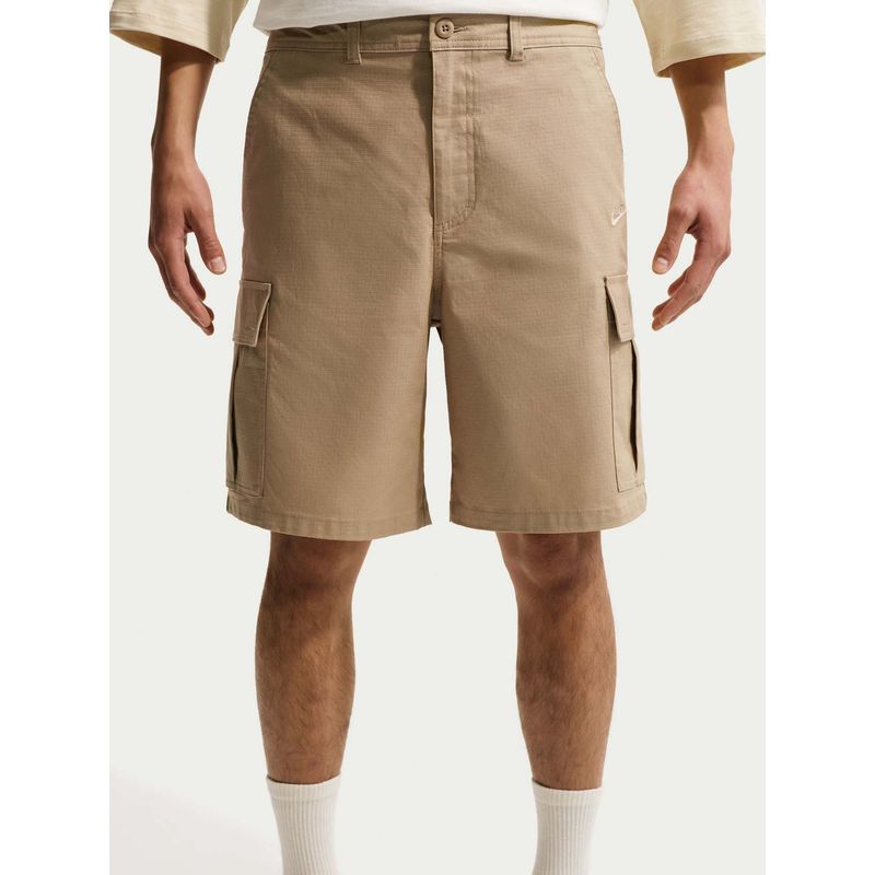 Nike Club Men Beige Cargo Shorts (36)