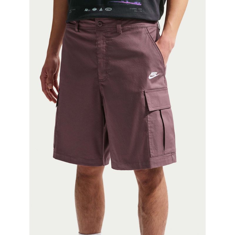Nike Club Men Purple Cargo Shorts (30)