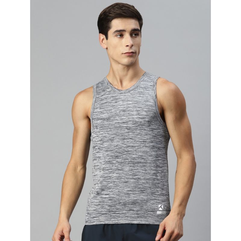 TOM BURG Mens Printed Tank Top Black (M)