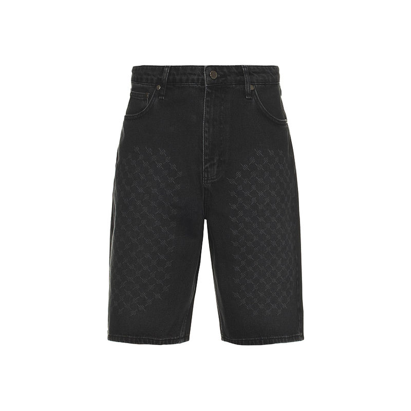 Daily Paper Laser Monogram Denim Shorts (S)