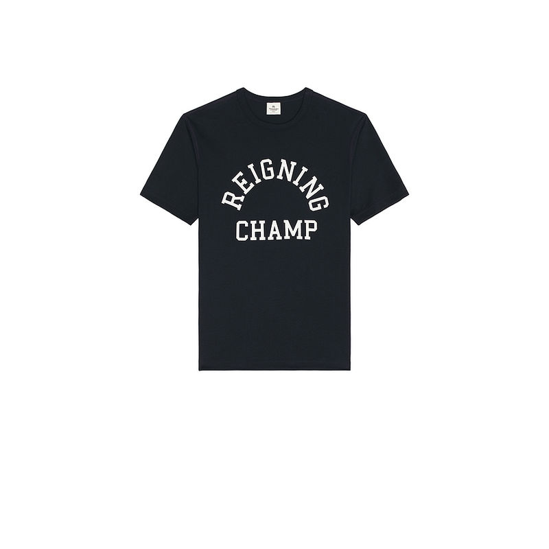 Reigning Champ Lightweight Jersey Arch Logo T-Shirt (M)