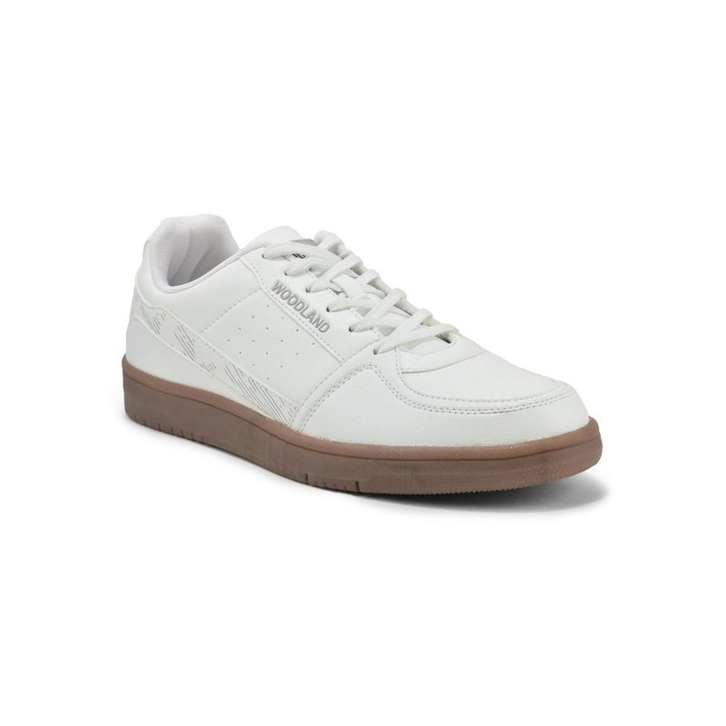 WOODLAND Men White Sneakers (UK-10)