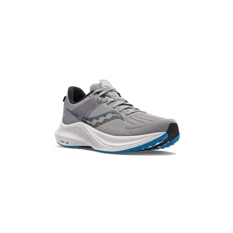 Saucony Mens Mesh Grey Running Shoes (UK 7.5)