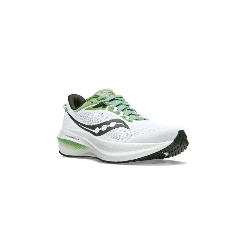 Saucony Mens Mesh White Running Shoes (UK 7)