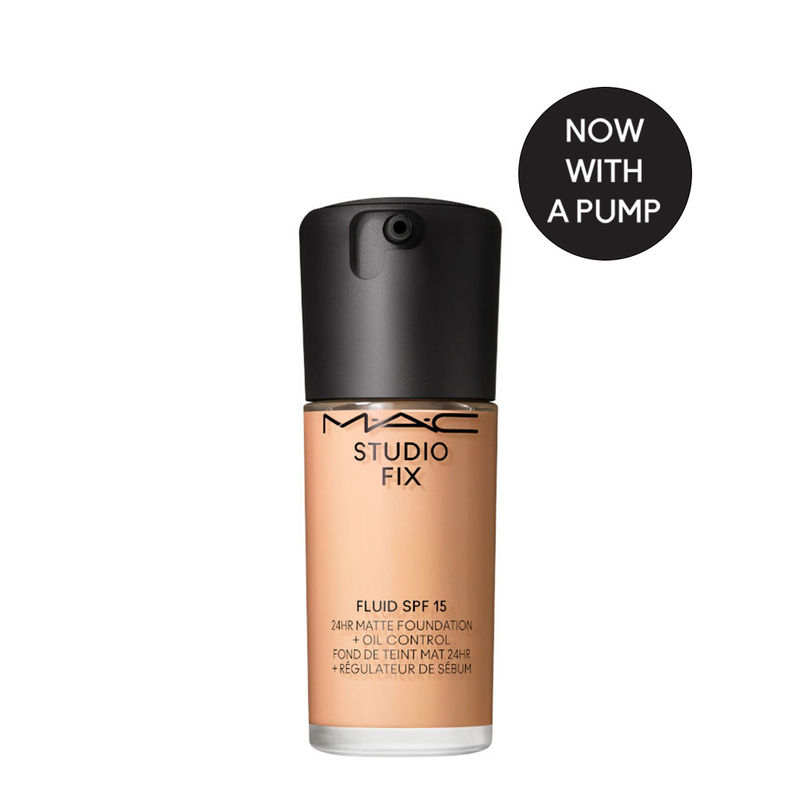 M.A.C Studio Fix Fluid SPF 15 Soft Matte Foundation With Hyaluronic Acid - N6.5