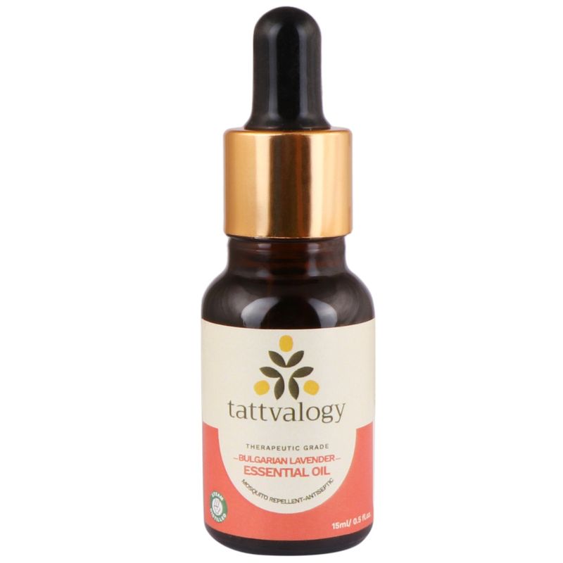 Tattvalogy Bulgarian Lavender Essential Oil, Pure & Natural Mosquito